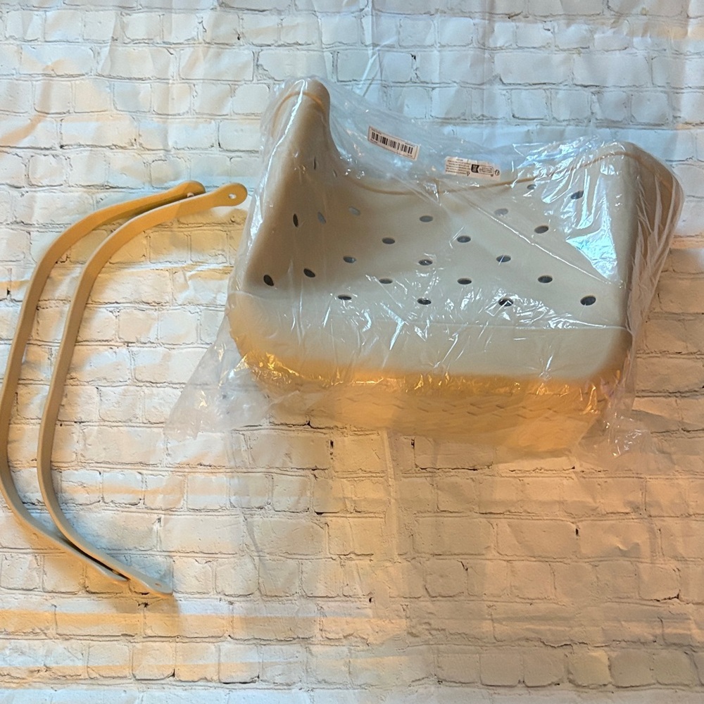 Stylish Cream Beach Tote Bag
